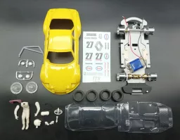 TTSK049 Alpine kit complete chassis pre painted yellow with decal euro TTSK049 Alpine kit complete chassis pre painted yellow with decal euro